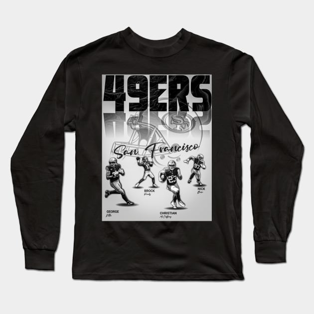 49ers Forever Long Sleeve T-Shirt by NFLapparel